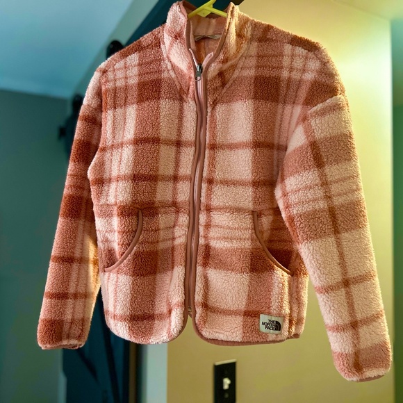 The North Face Girls’ Campshire Cardigan size Large 14/16 - Picture 1 of 4